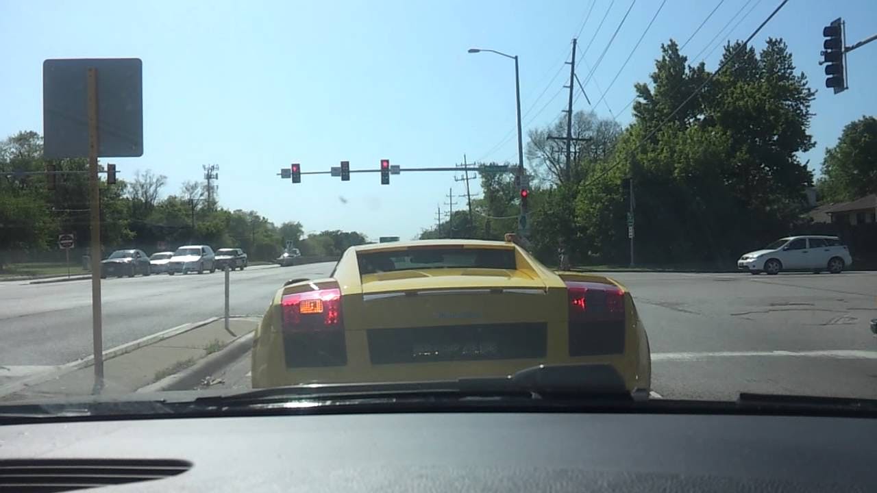 Lamborghini Drift Fail