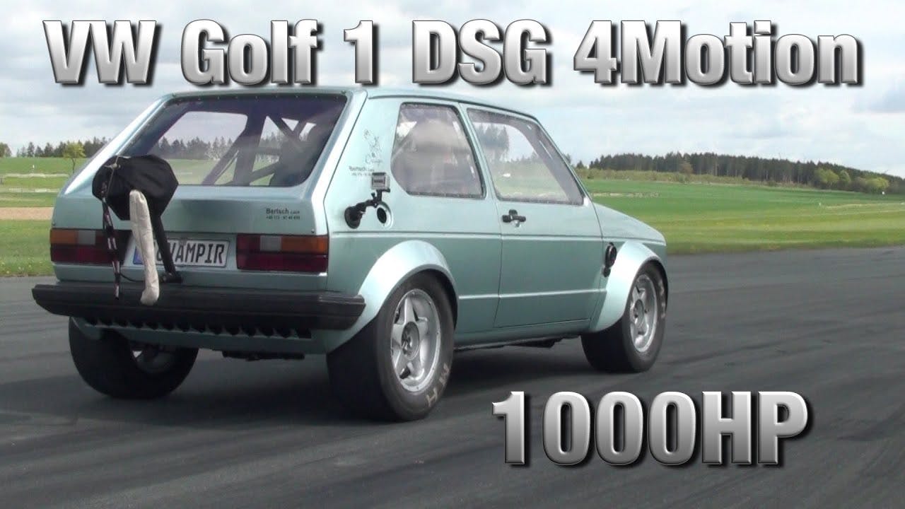 1000hp VW Golf MK1