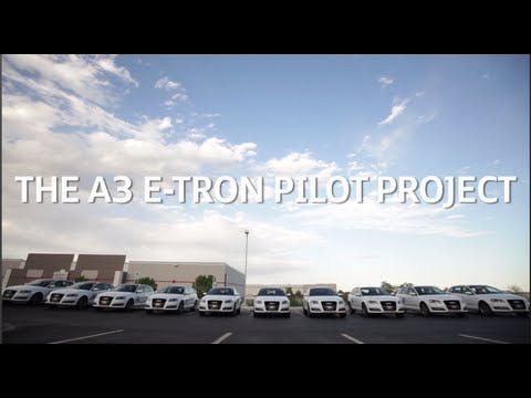 Audi A3 e-tron Pilot Project